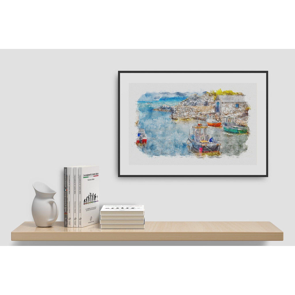 Ballintoy Harbour Limited Edition Print-Muddypuddle Digital Art-Artisan Market Online