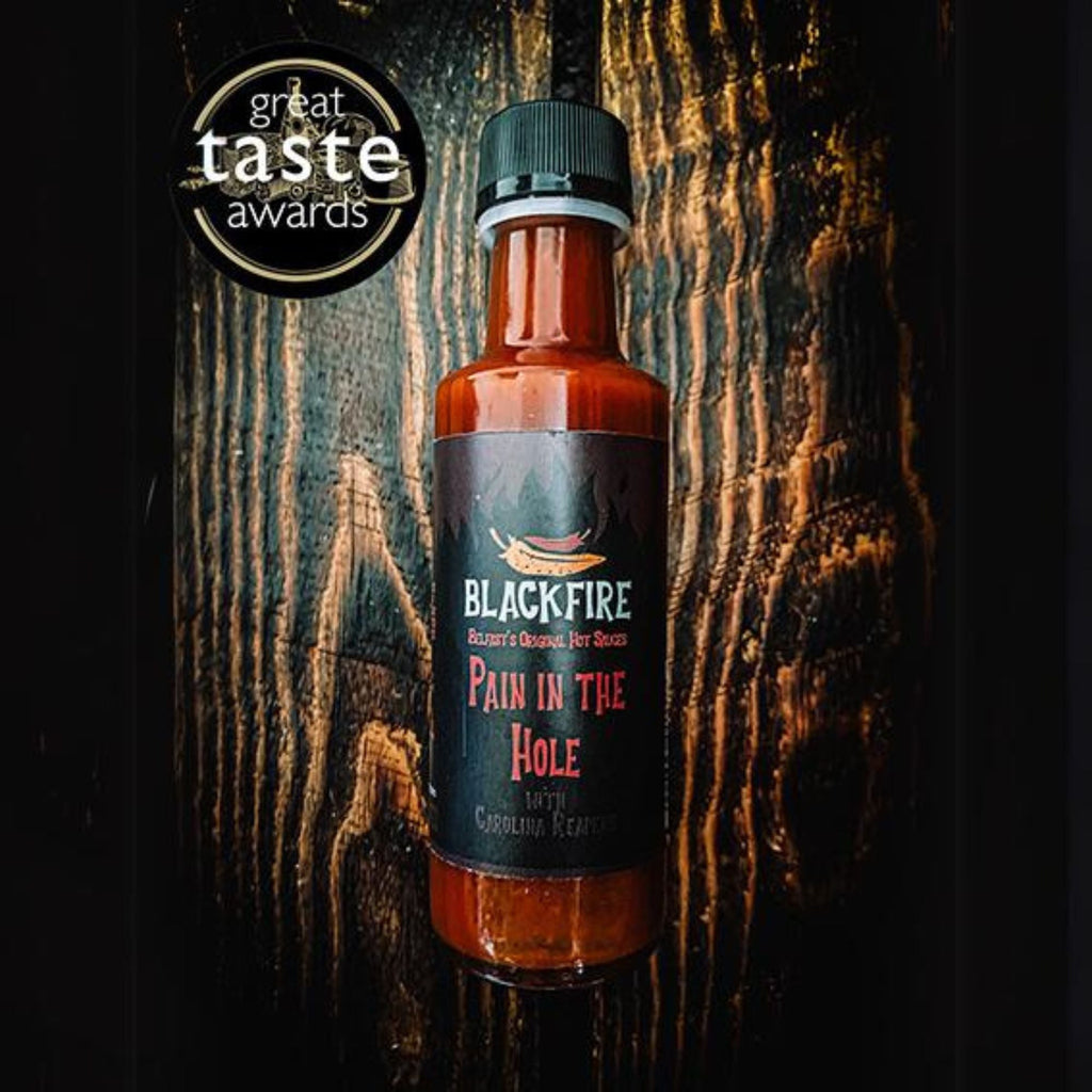 Blackfire Pain in the Hole-Blackfire Artisan Chilli Sauces-Basalt and Oak