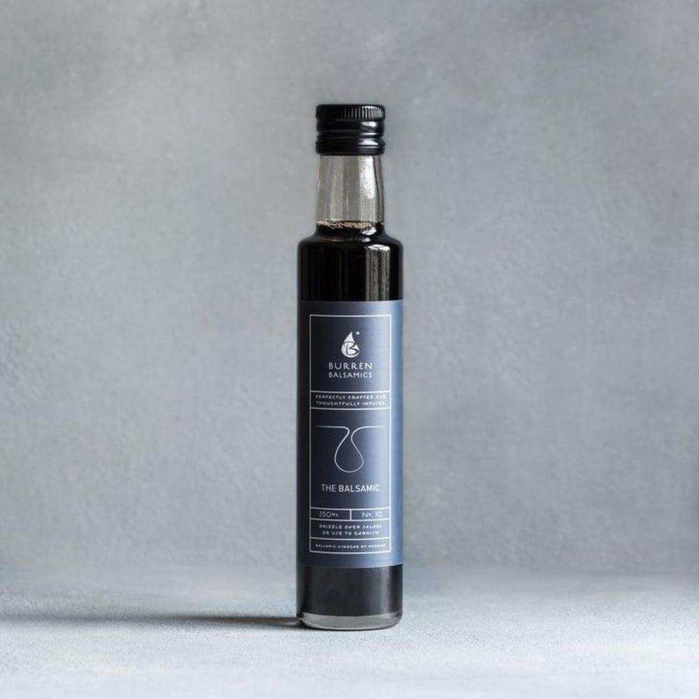 Burren Balsamics Infused Vinegar 100ml bottle with rich balsamic flavor for cooking and salads