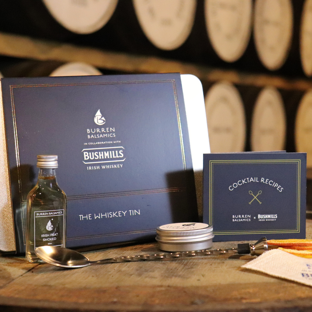 Bushmills x Burren Balsamics Whiskey Cocktail Tin-Burren Balsamics-Basalt and Oak