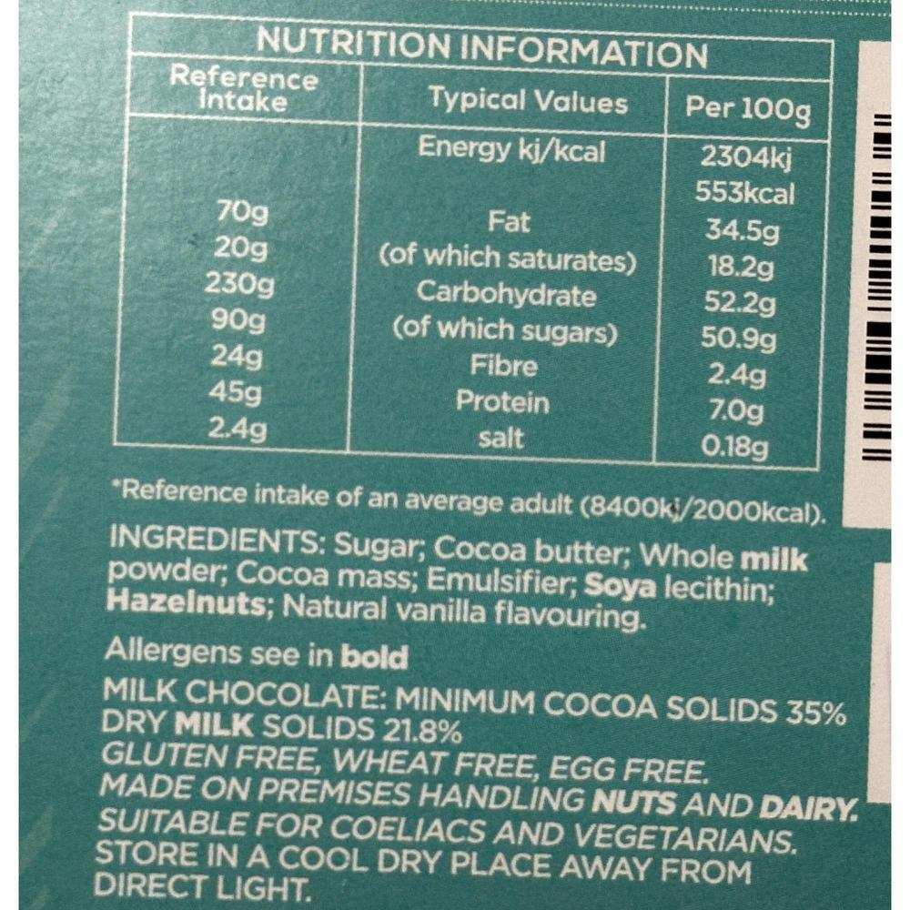 Cobden and Brown Hazelnut Milk Chocolate 35%-Cobden & Brown-Basalt and Oak