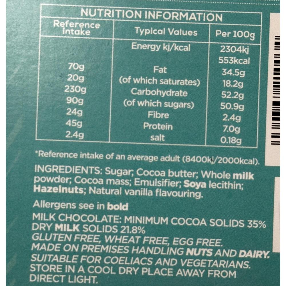 Cobden and Brown Hazelnut Milk Chocolate 35%-Cobden & Brown-Basalt and Oak