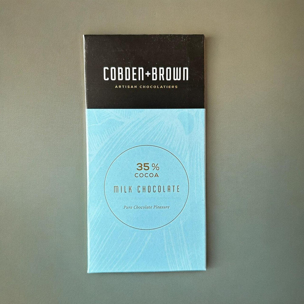 Cobden and Brown Milk Chocolate 35%-Cobden & Brown-Basalt and Oak