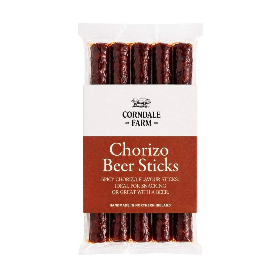 Corndale Farm Chorizo Beer Sticks | Basalt and Oak