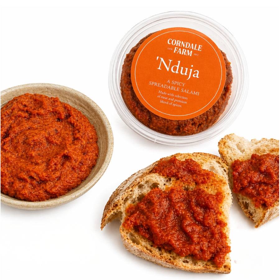 Corndale Farm Nduja - Spreadable Salami – Basalt and Oak
