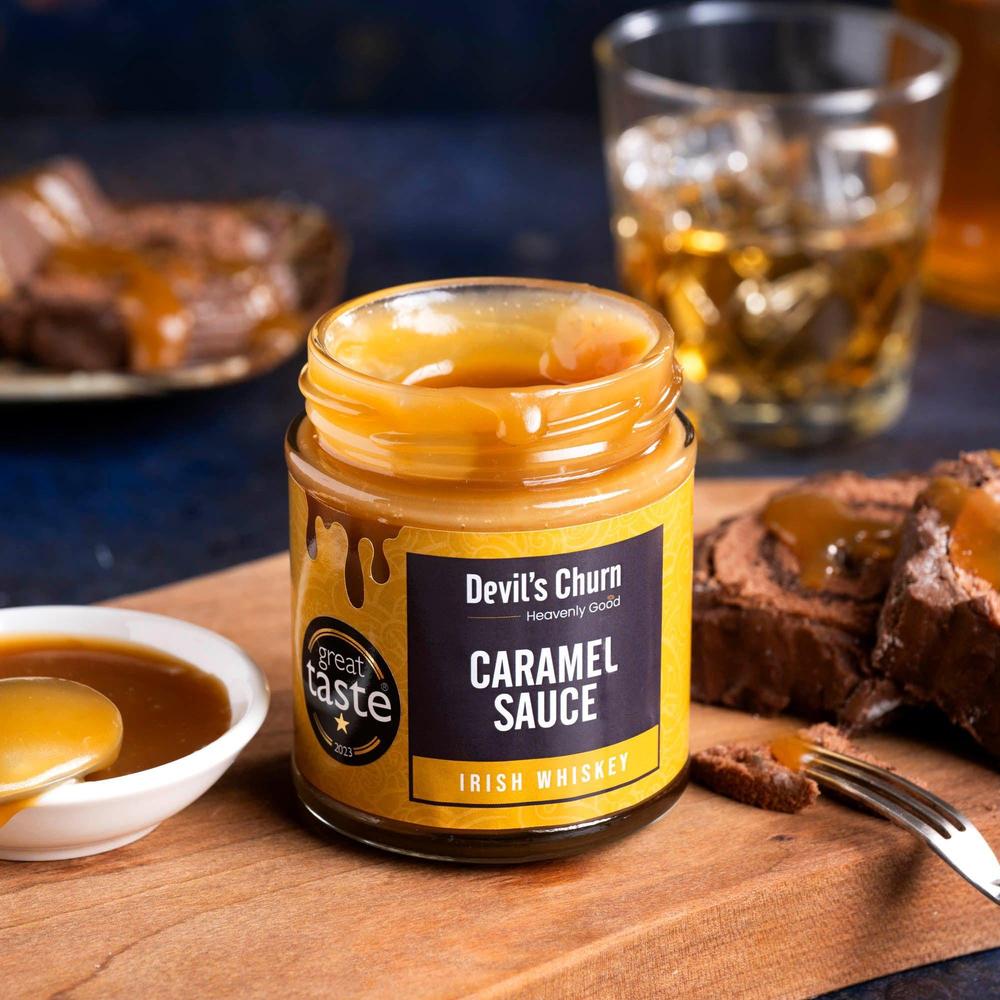 Devils Churn Irish Whiskey Caramel Sauce-Devil's Churn-Basalt and Oak