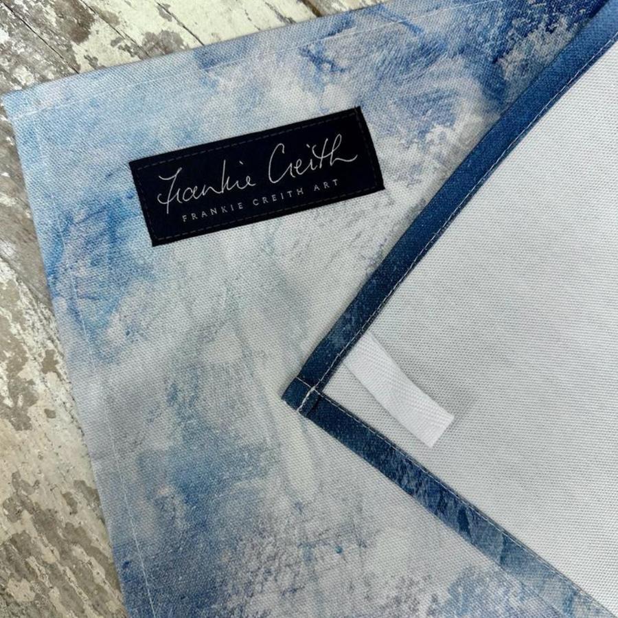 Frankie Creith DUNLUCE GOLF PORTRUSH Tea Towel-Art-Artist Frankie Creith-Basalt and Oak