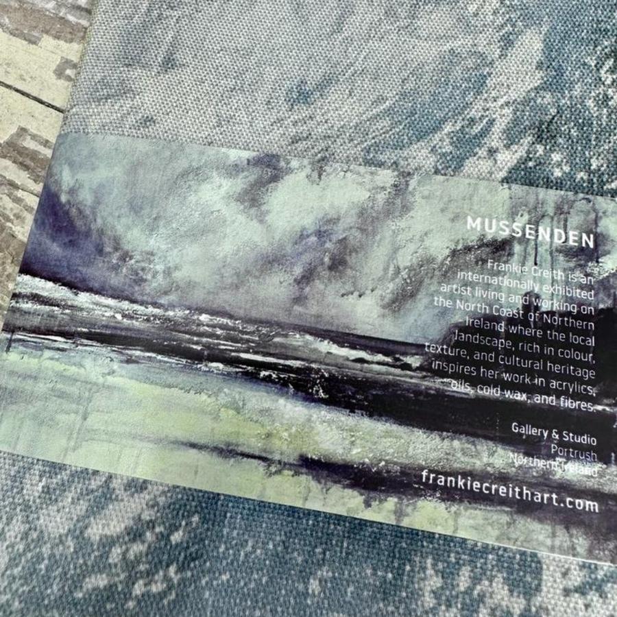 Frankie Creith MUSSENDEN Tea Towel-Art-Artist Frankie Creith-Basalt and Oak