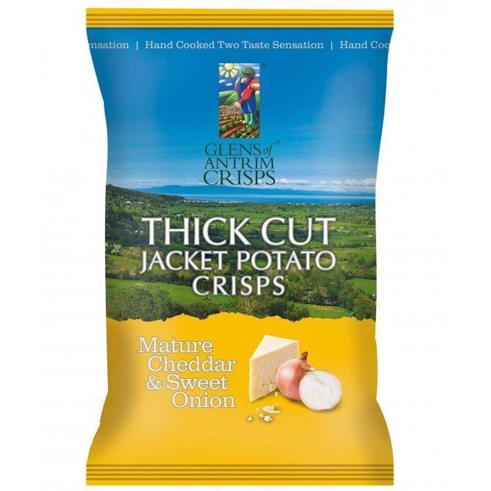 Glens of Antrim Thick Cut Jacket Potato Crisps-Glens of Antrim Crisps-Artisan Market Online