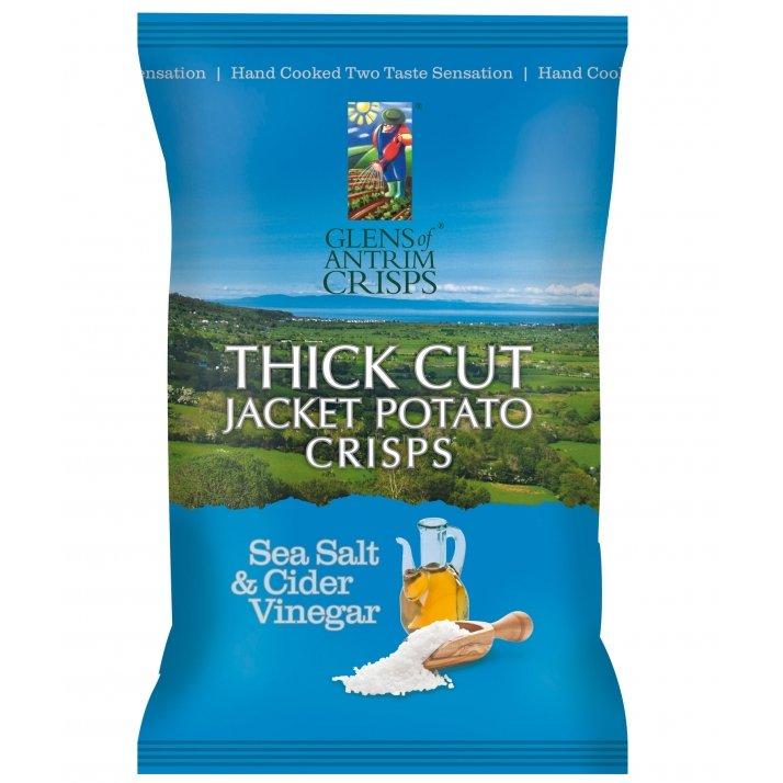 Glens of Antrim Thick Cut Jacket Potato Crisps-Glens of Antrim Crisps-Artisan Market Online