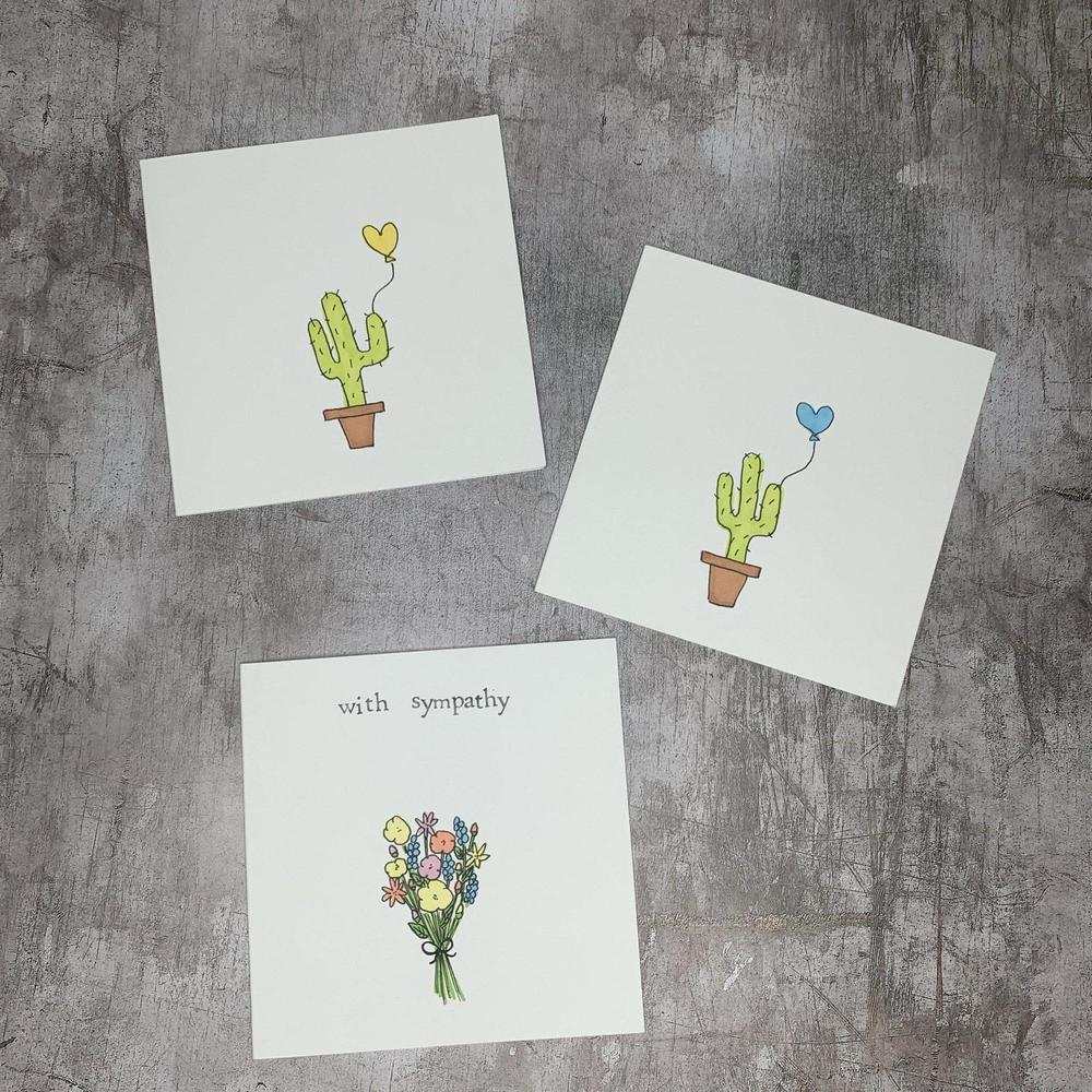 Hand Made Greeting Cards-The Little Somethings-Basalt and Oak