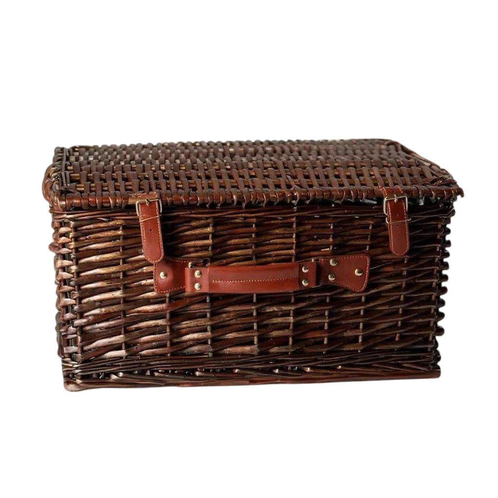 Large Wicker Hamper (approx Min 15 - Max 30 items) | Basalt and Oak