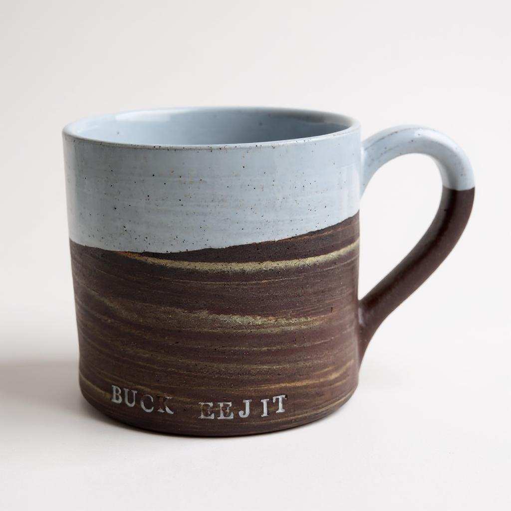 Mud Ireland Belfast Brick Mug-Basalt and Oak