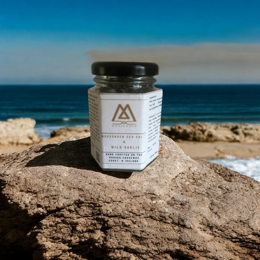 Mussenden Sea Salt and Wild Garlic-Mussenden Sea Salt-Artisan Market Online