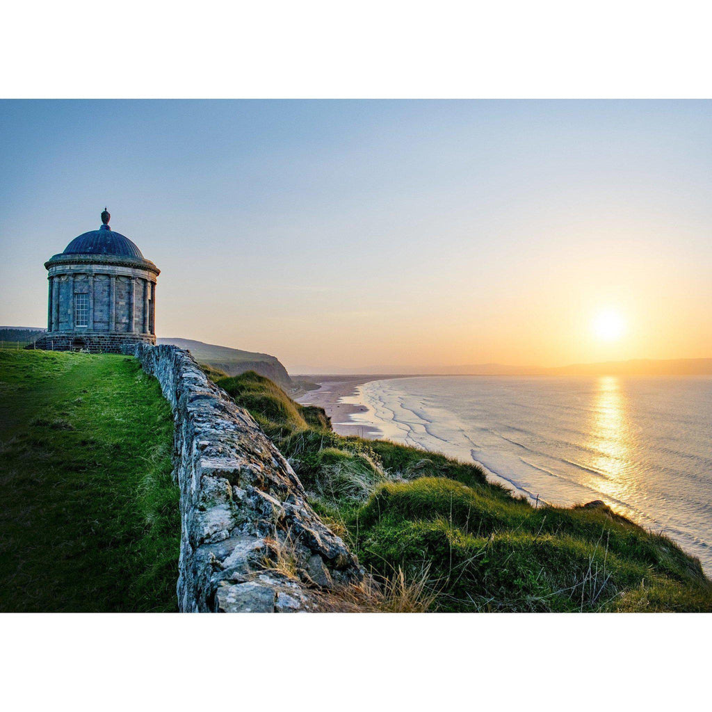 Mussenden Temple Sunset Print-Eoin Mc Connell Photography-Artisan Market Online