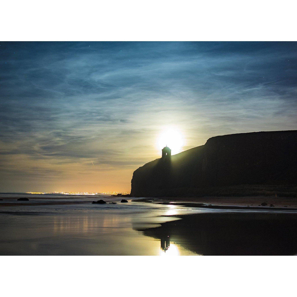 Mussenden Temple by Moonlight Print-Eoin Mc Connell Photography-Artisan Market Online