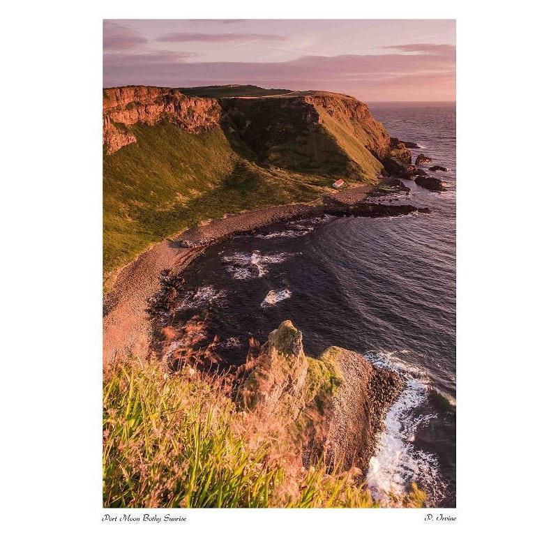 Portmoon Bothy Sunrise Print #02-Irishmanlost-Artisan Market Online