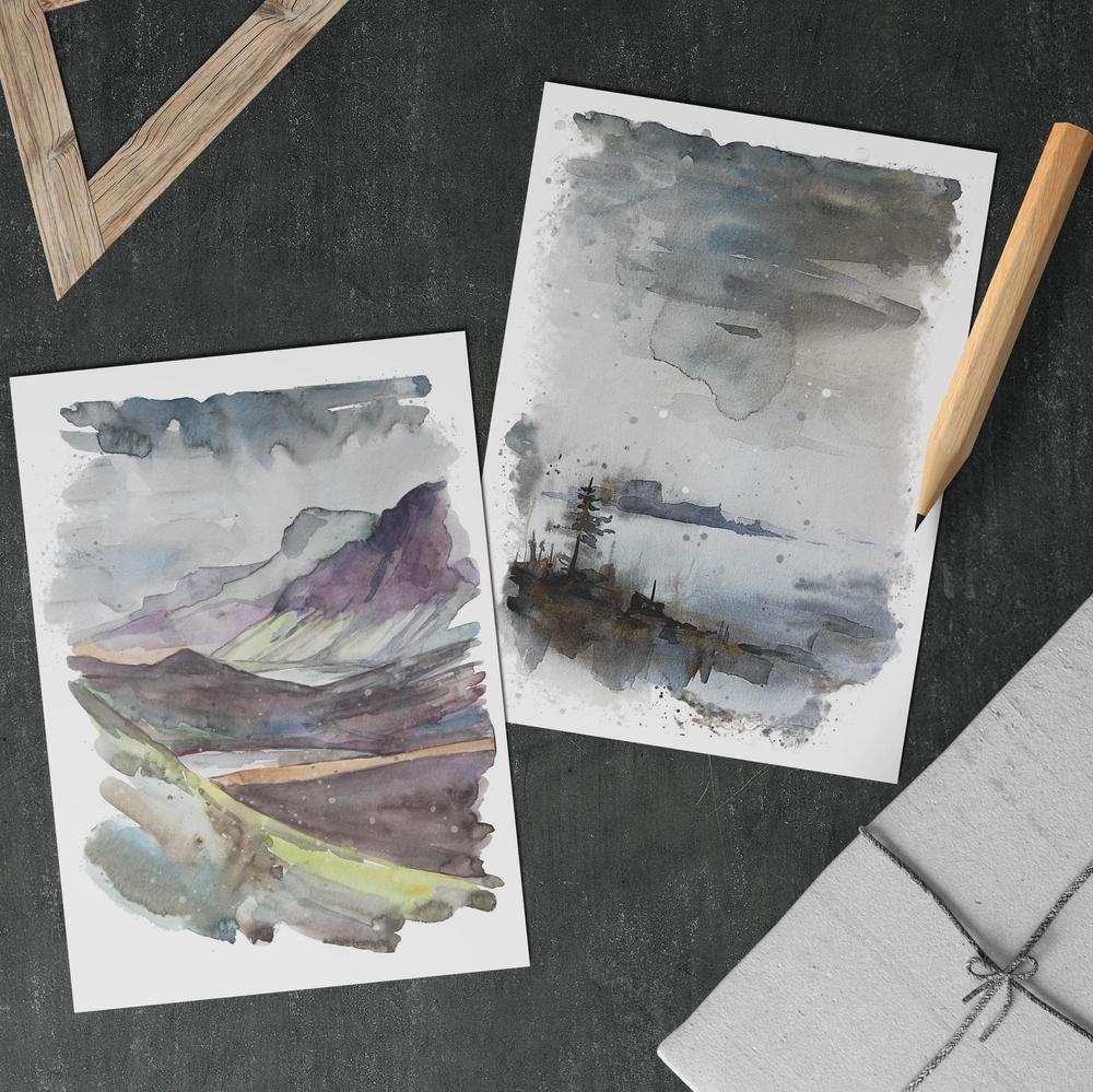 Postcard Pack-Artisan Market Online-Basalt and Oak