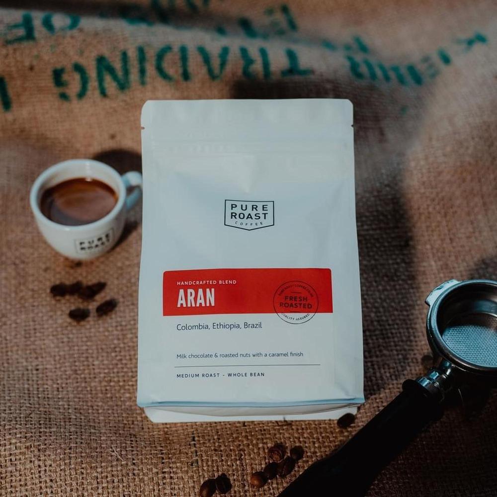 Pure Roast Coffee Aran Blend French Press/cafetière-Pure Roast-Basalt and Oak