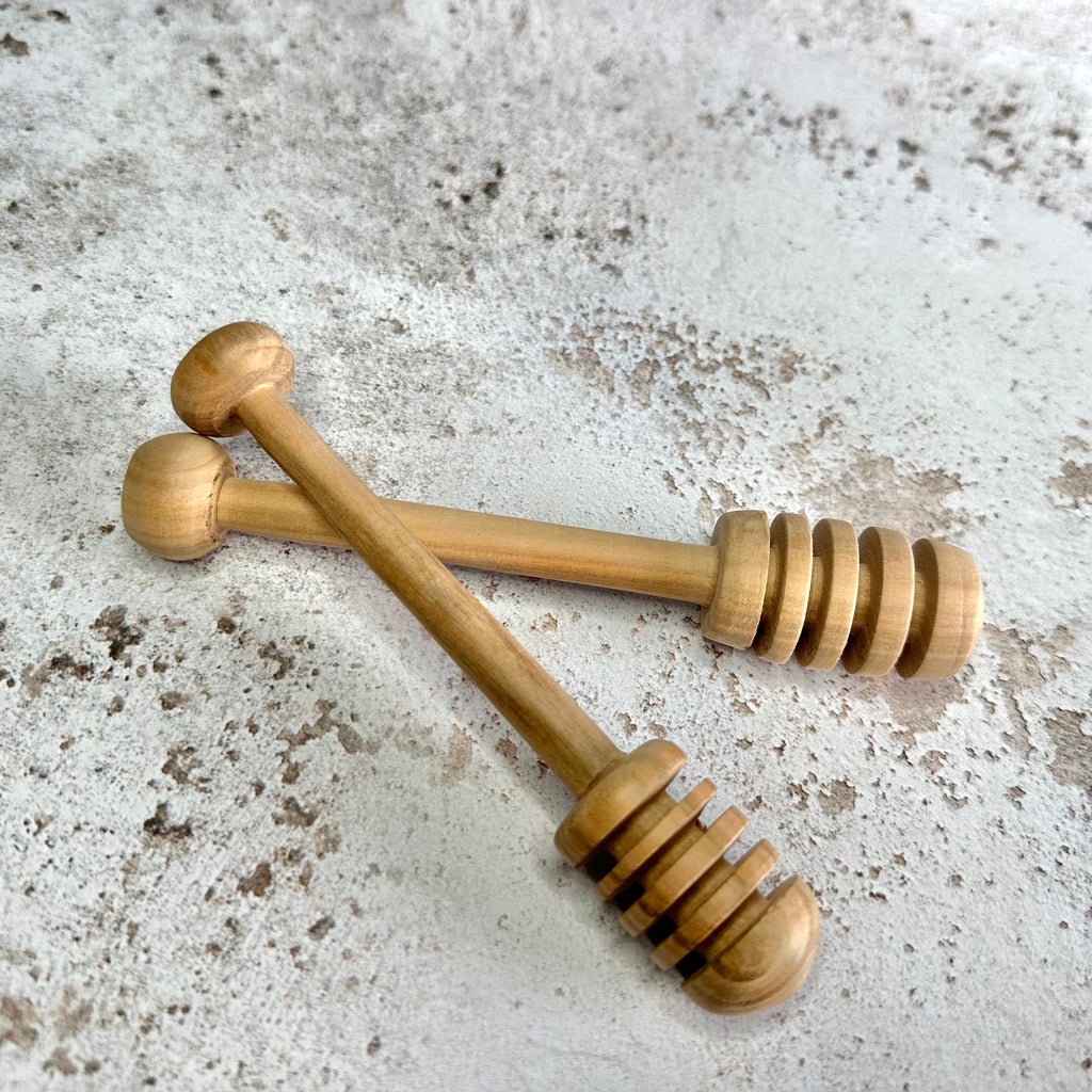 RJP Turning Hand Turned Single Honey Dipper-RJP Turning-Artisan Market Online