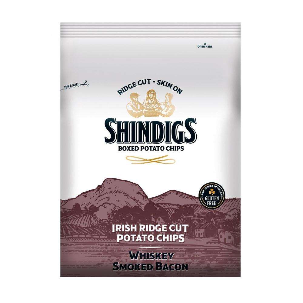 Shindigs Irish Ridge Cut Potato Crisps-Shindigs-Basalt and Oak