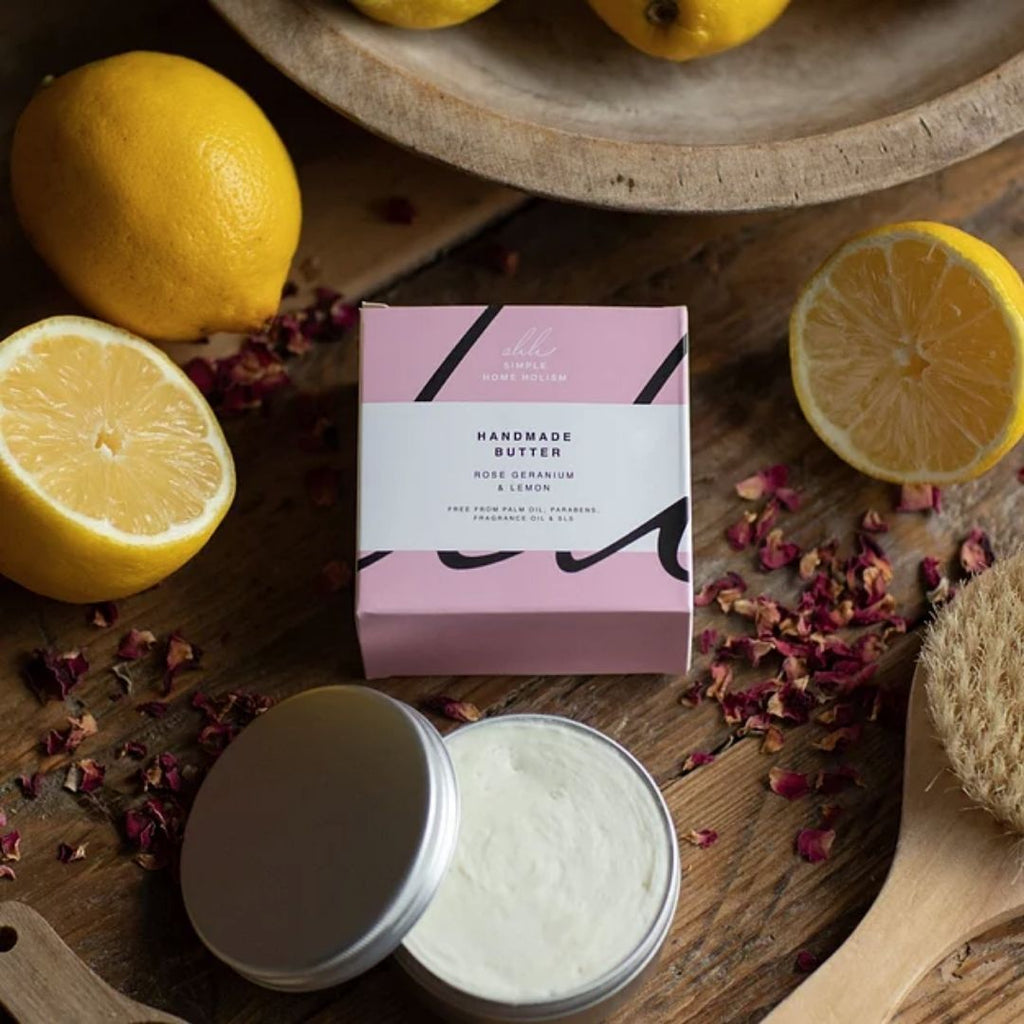 Simple Home Holism Rose Geranium + Lemon Body Butter-Simple Home Holism-Artisan Market Online