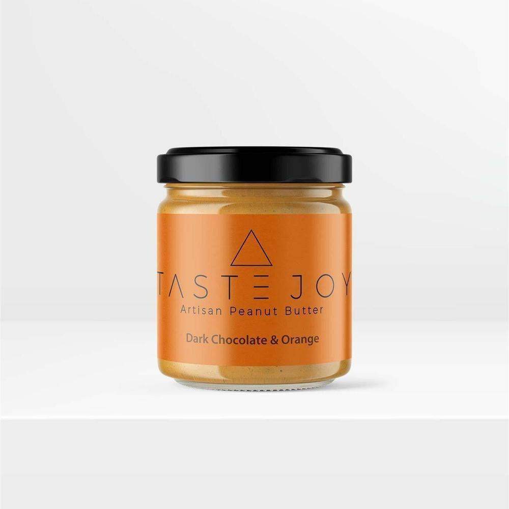 Taste Joy Double Roasted Dark Chocolate and Orange Peanut Butter (190g)-Taste Joy-Basalt and Oak