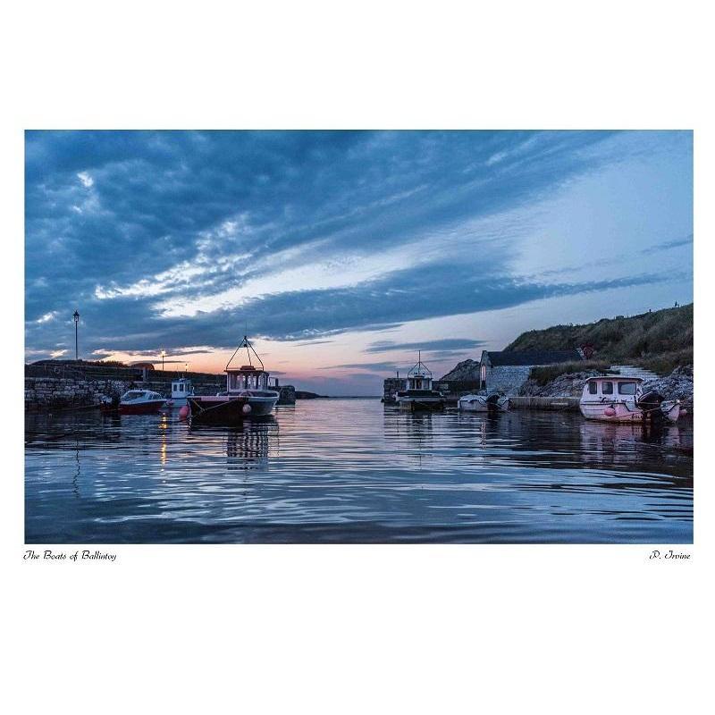 The Boats of Ballintoy Print #19-Irishmanlost-Artisan Market Online