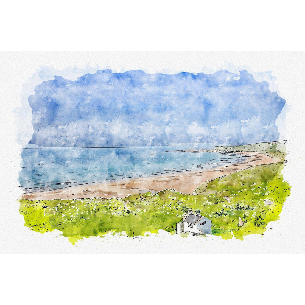 Whitepark Bay Limited Edition Print-Muddypuddle Digital Art-Artisan Market Online