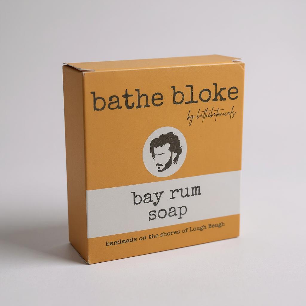 Bathe Botanicals Bloke Bay Rum Soap-Bathe Botanicals-Basalt and Oak
