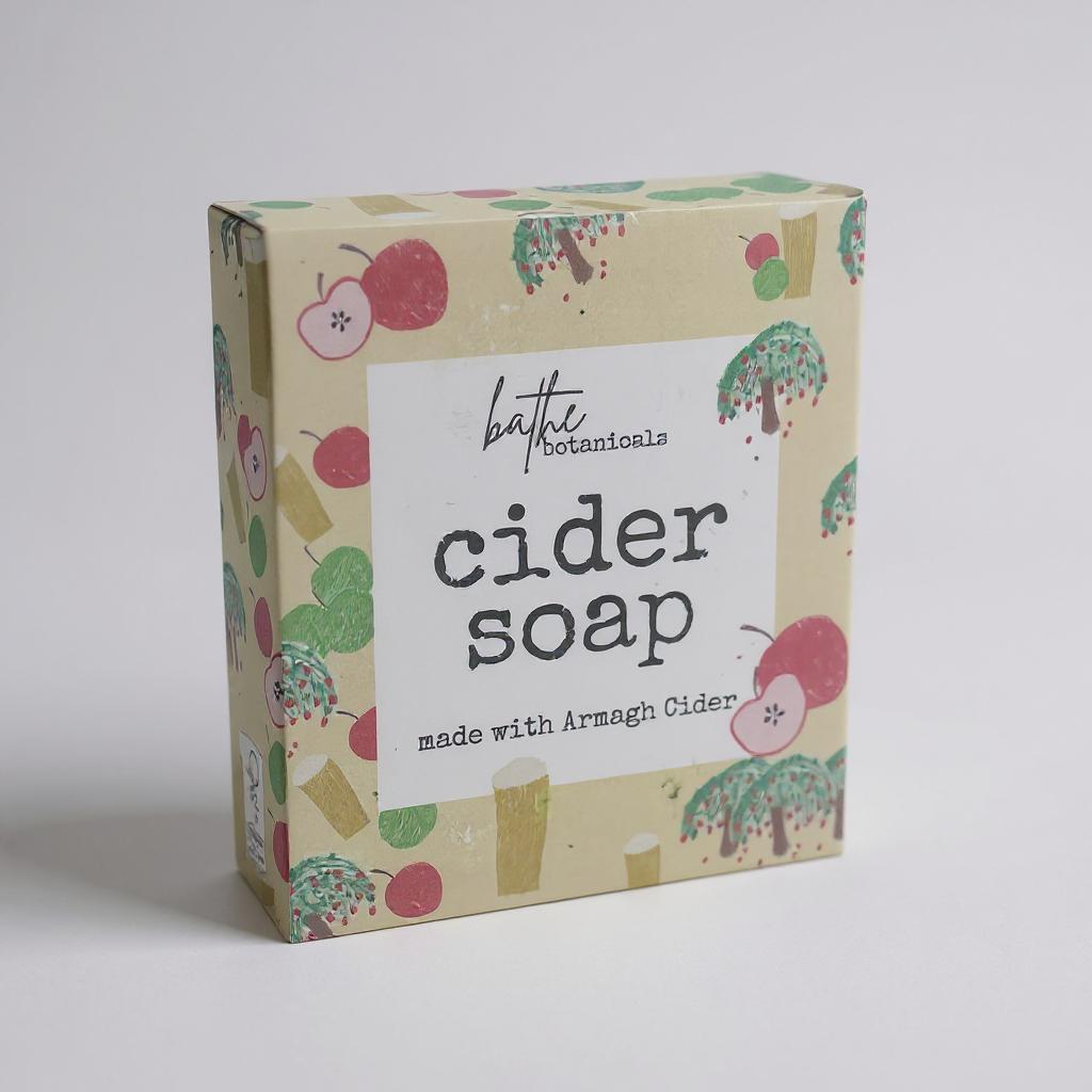 Bathe Botanicals Cider Soap-Bathe Botanicals-Basalt and Oak