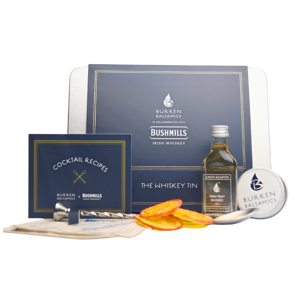 Bushmills x Burren Balsamics Whiskey Cocktail Tin-Burren Balsamics-Basalt and Oak