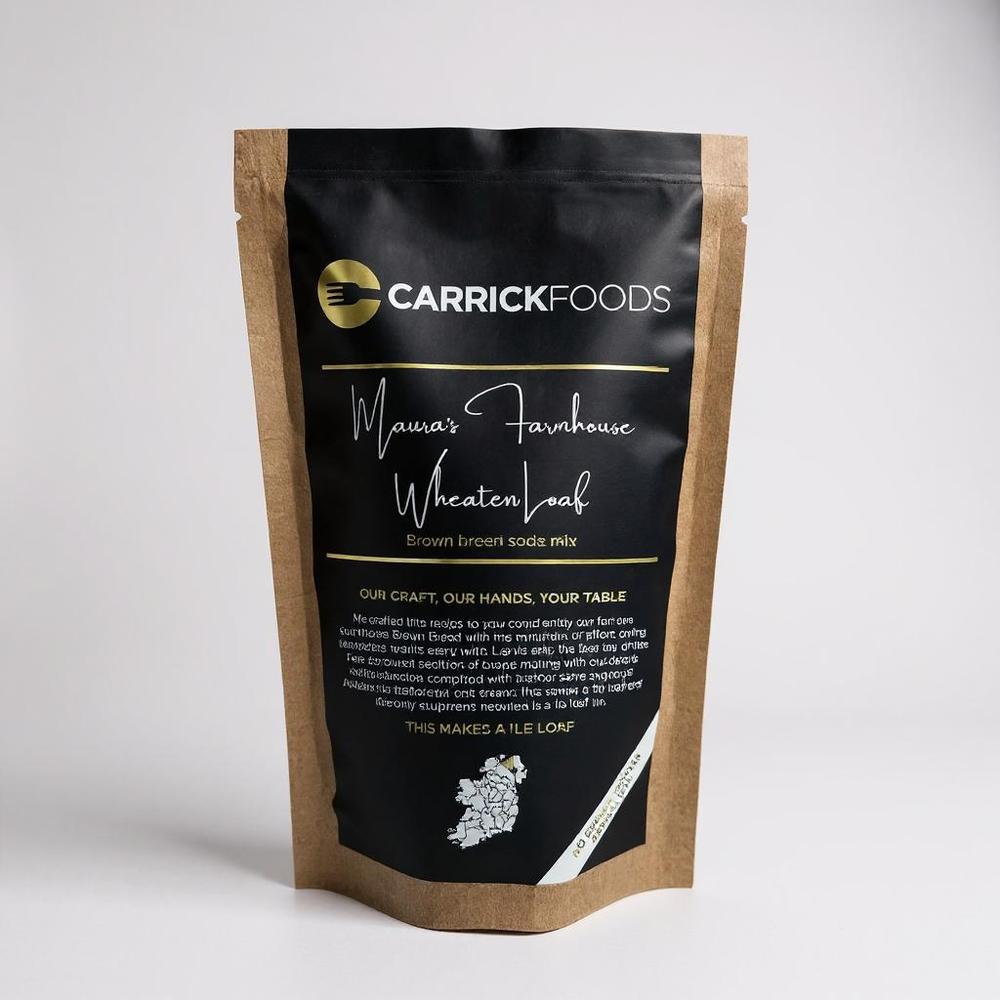 Carrick Foods Maura's Farmhouse Wheaten Loaf. Brown bread soda mix.-Carrick Foods-Basalt and Oak