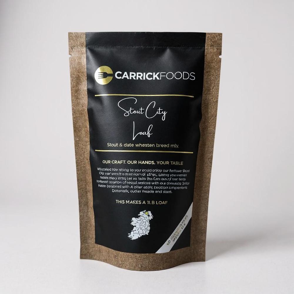 Carrick Foods Stout City Loaf. Stout and date wheaten bread mix.-Carrick Foods-Basalt and Oak