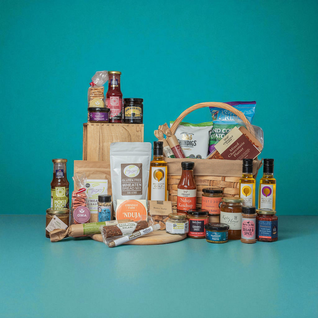 Causeway Coast and Glens Collection Hamper-Basalt and Oak-Basalt and Oak