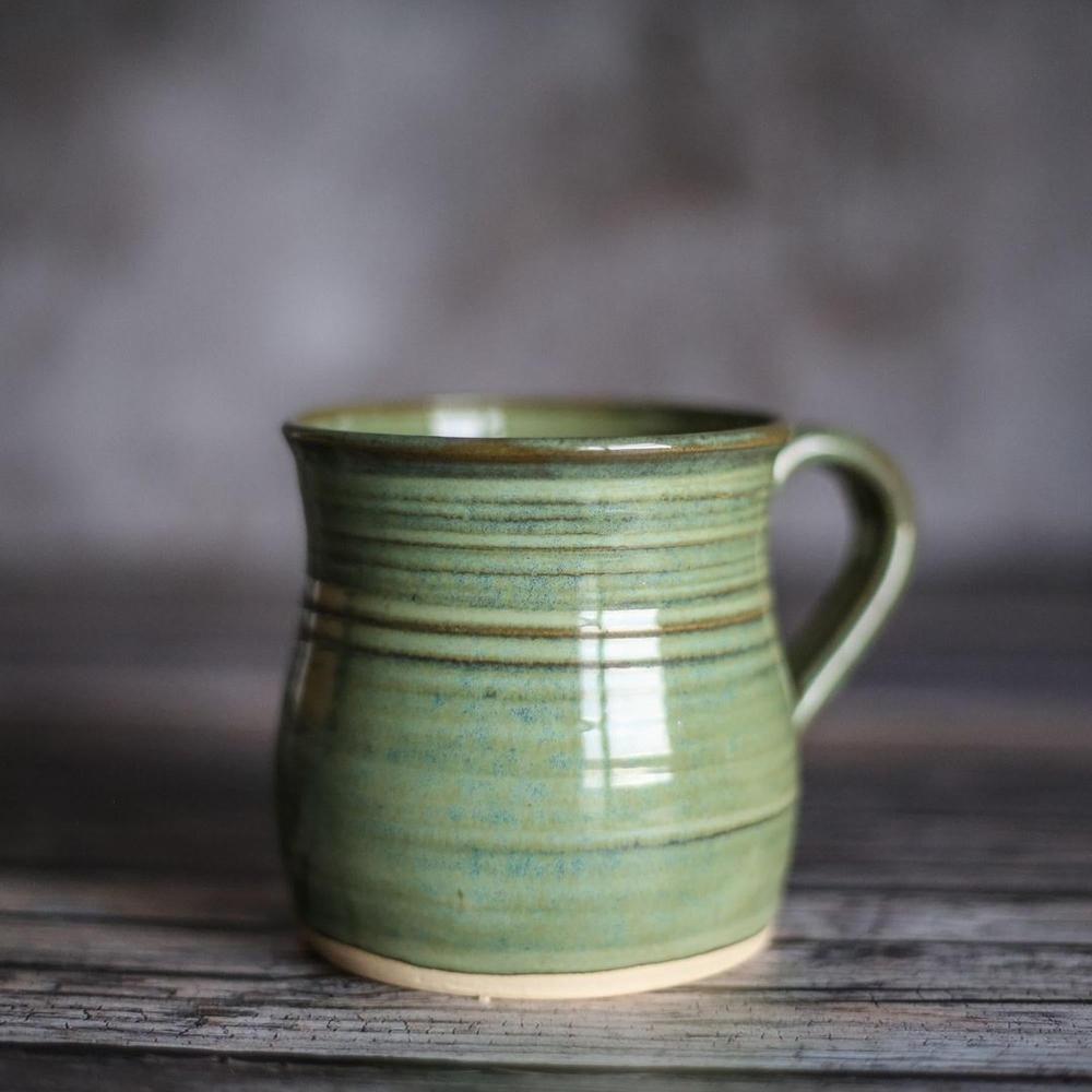 CH Pottery Green Glens-CH Pottery-Basalt and Oak