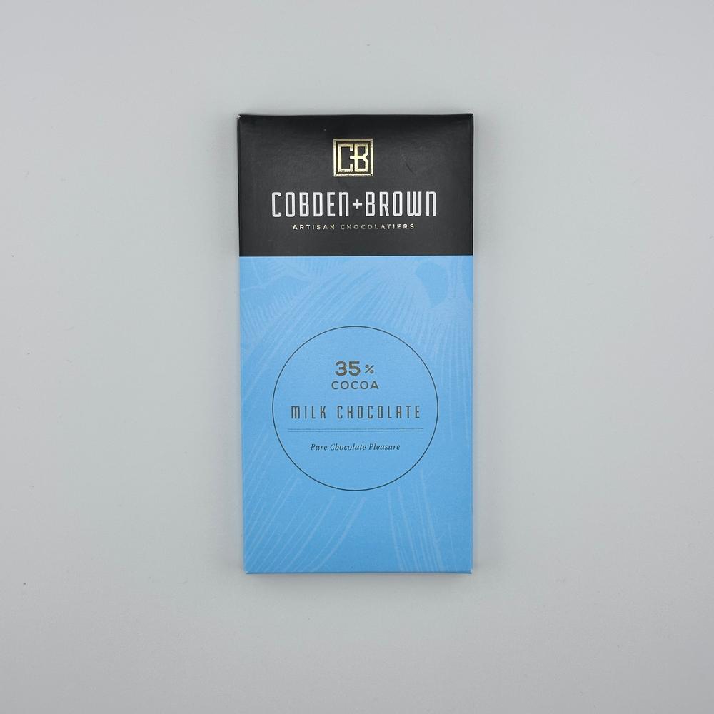Cobden and Brown Milk Chocolate 35%-Cobden & Brown-Basalt and Oak