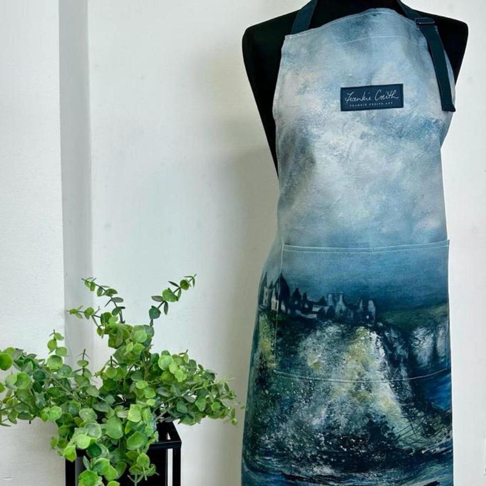 Frankie Creith DUNLUCE Apron-Artist Frankie Creith-Basalt and Oak