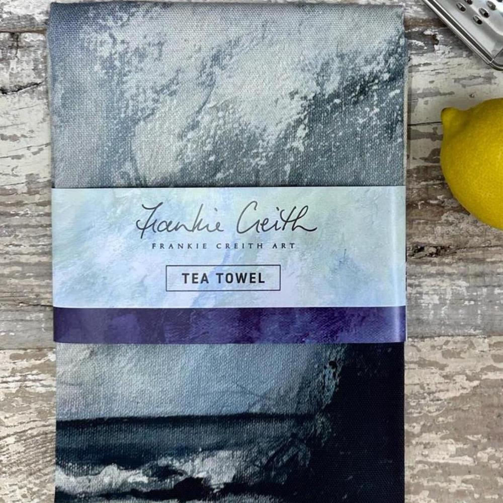 Frankie Creith MUSSENDEN Tea Towel-Artist Frankie Creith-Basalt and Oak