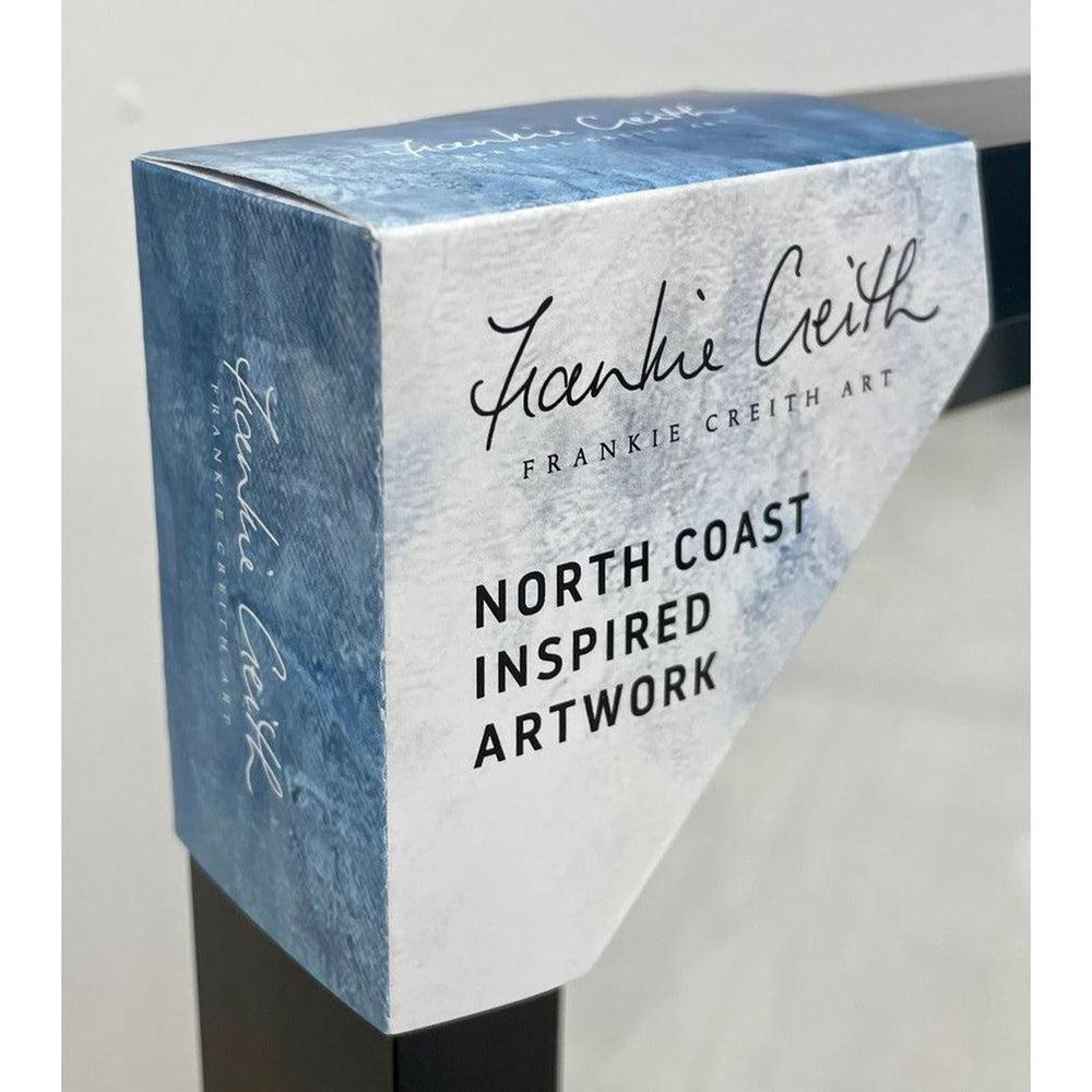 Frankie Creith OLD BUSHMILLS DISTILLERY Mini Box Framed Print-Artist Frankie Creith-Basalt and Oak