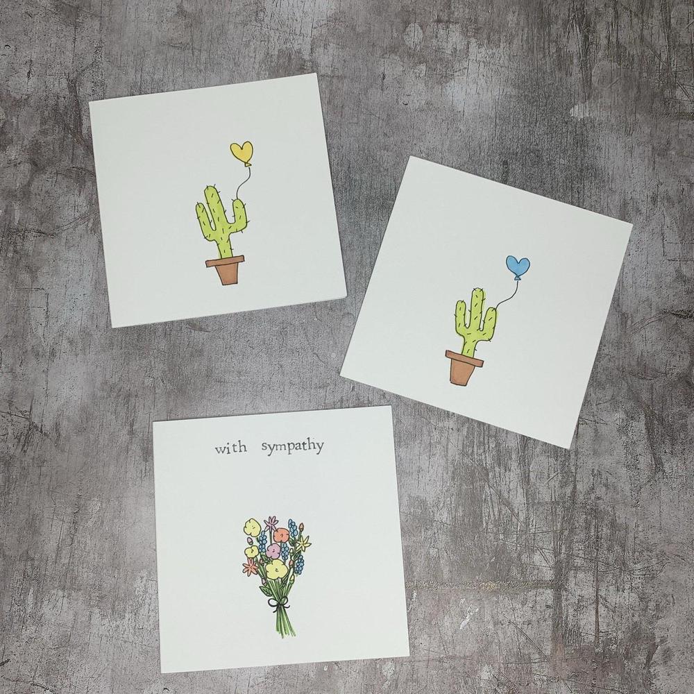 Hand Made Greeting Cards-The Little Somethings-Basalt and Oak