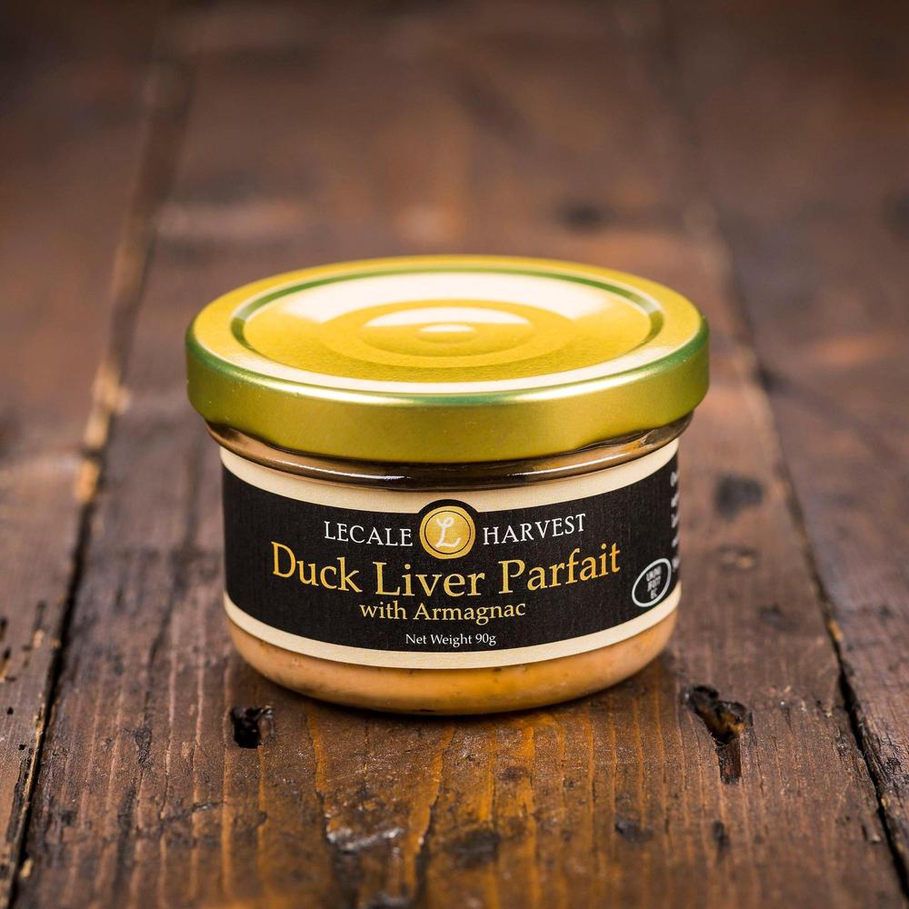 Lecale Harvest Duck Liver Parfait with Armagnac-Lecale Harvest-Basalt and Oak
