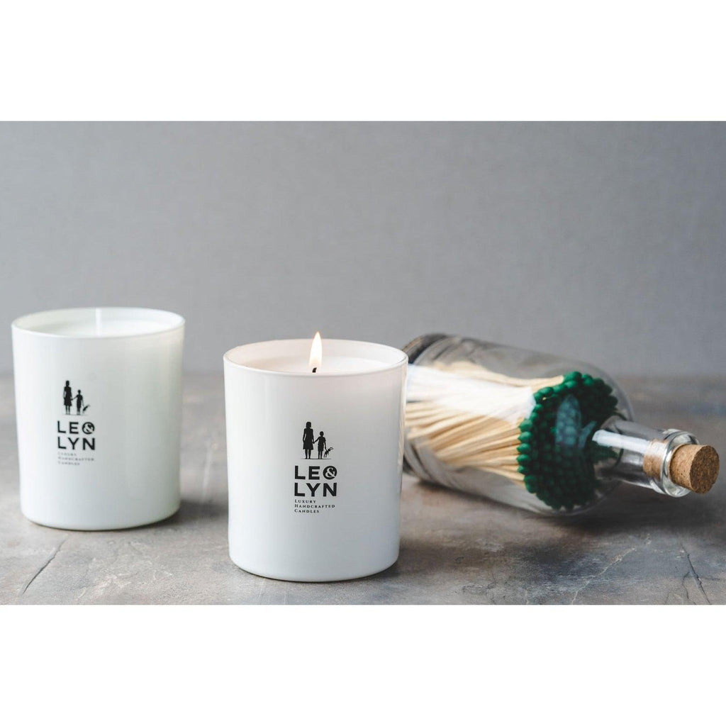 Leo & Lyn Irish Log Fire - Luxury Candle-Leo & Lyn-Artisan Market Online