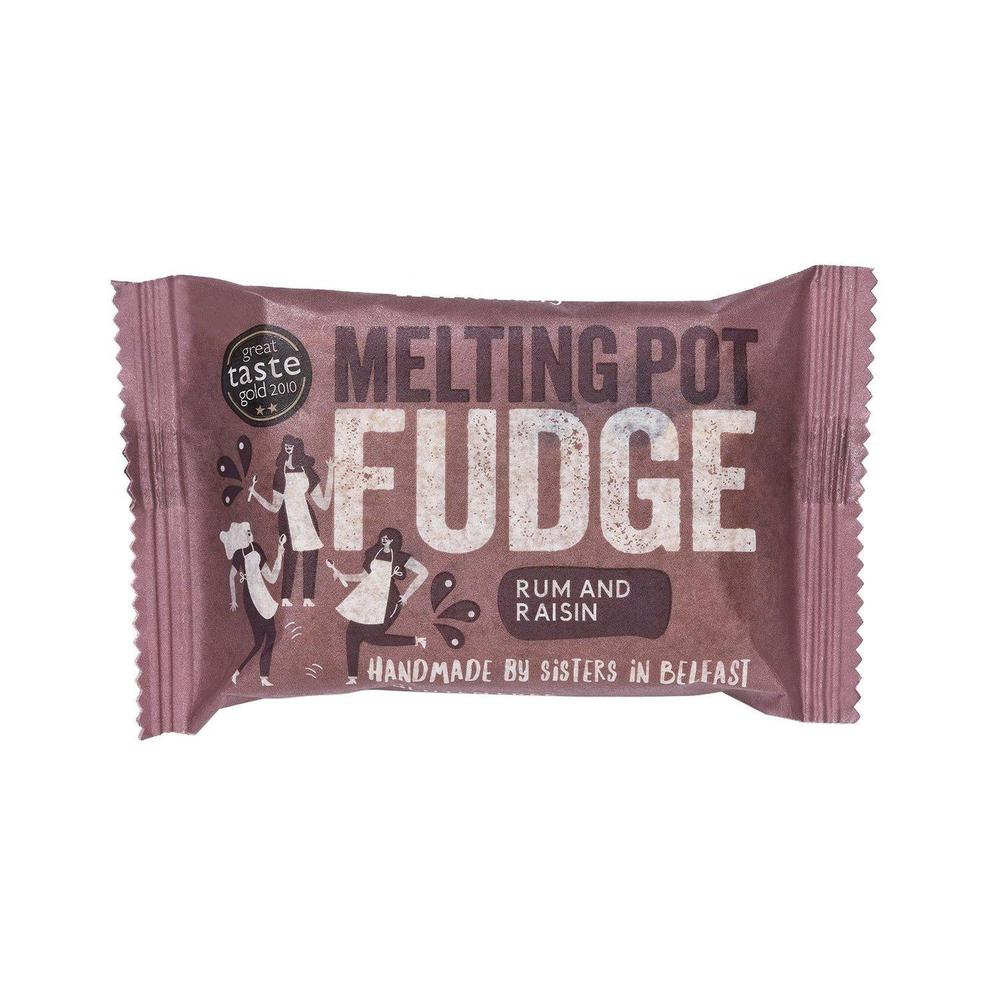 Melting Pot Rum and Raisin Fudge-Melting Pot Fudge-Basalt and Oak