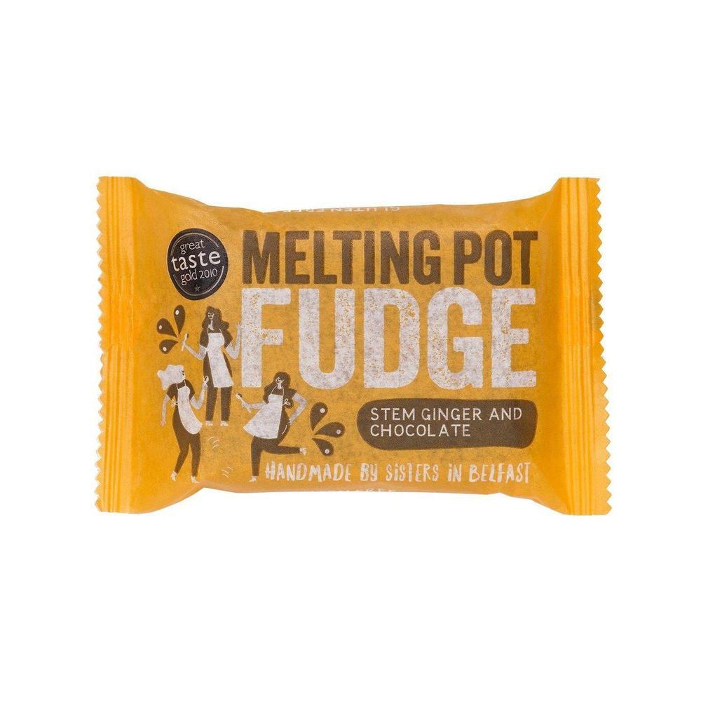 Melting Pot Stem Ginger and Chocolate Fudge-Melting Pot Fudge-Basalt and Oak