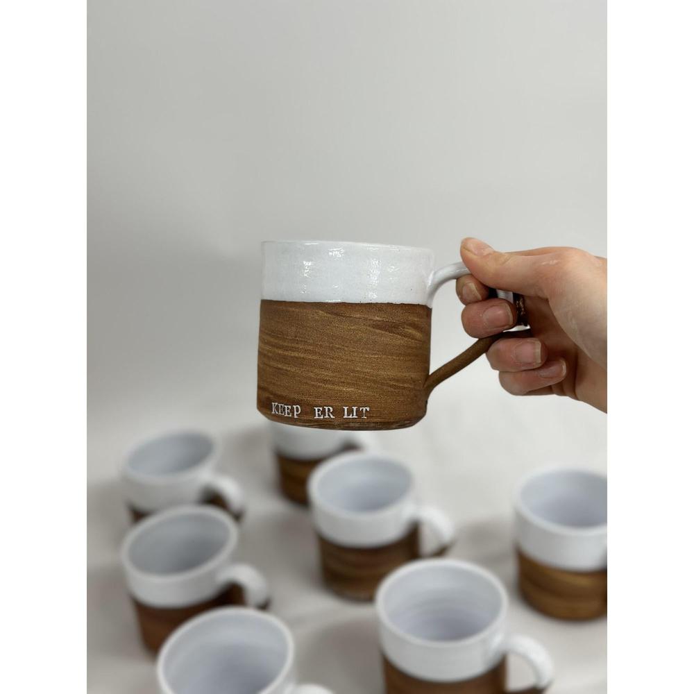 Mud Ireland Belfast Brick Mug-Mud Ireland-Basalt and Oak