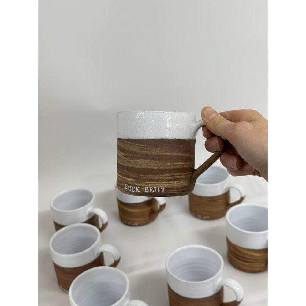 Mud Ireland Belfast Brick Mug-Mud Ireland-Basalt and Oak