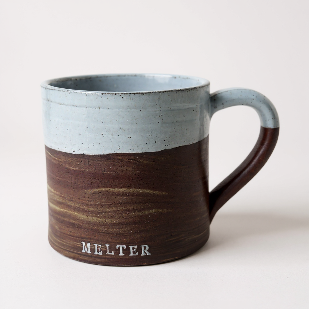 Mud Ireland Belfast Brick Mug-Basalt and Oak