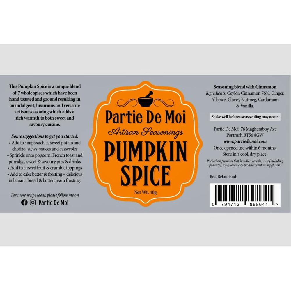 Partie De Moi Pumpkin Spice Seasoning-Partie de Moi-Basalt and Oak