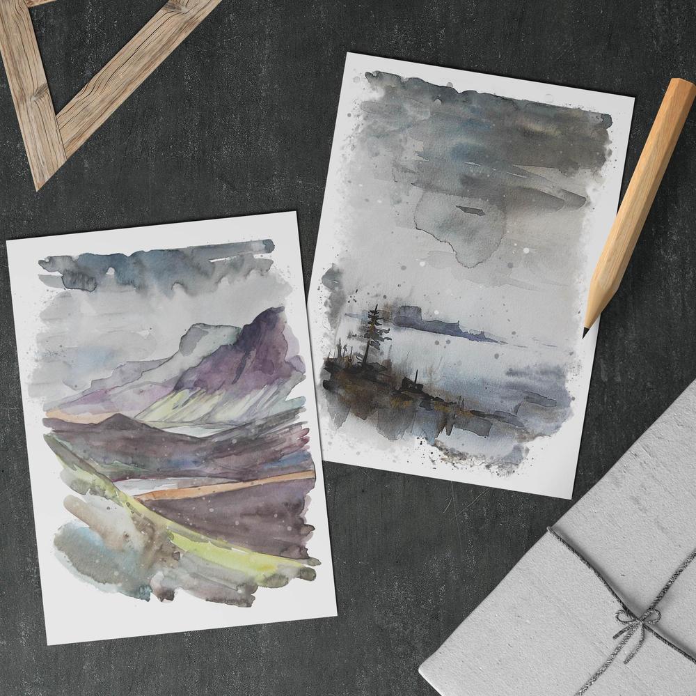 Postcard Pack-Artisan Market Online-Basalt and Oak